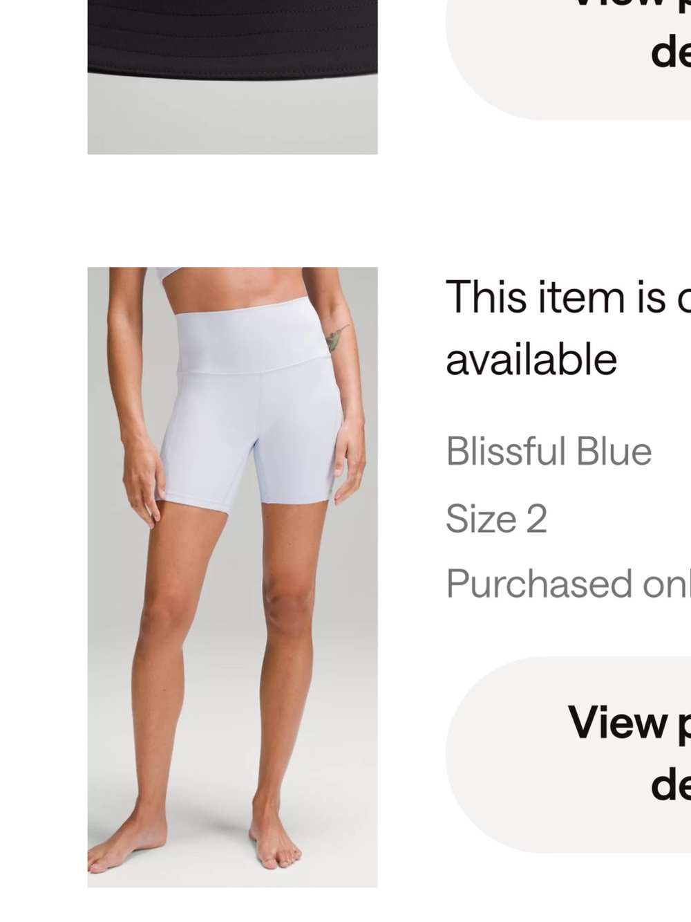 Lululemon High-Waist Women’s Bike Shorts with Side Pockets